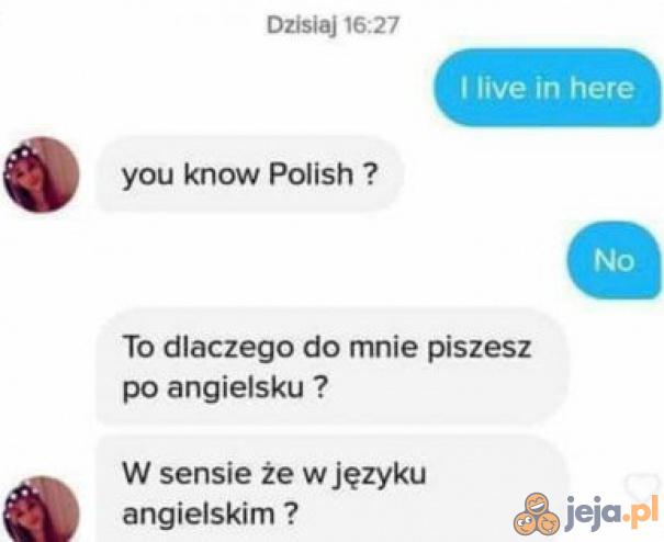 Coś jej sie pomyliło