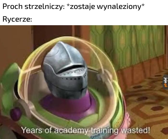 Tyle treningów na marne