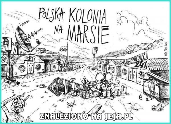 Polska kolonia na Marsie