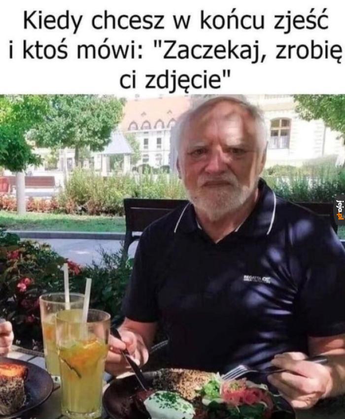 Szybciej, jestem głodny