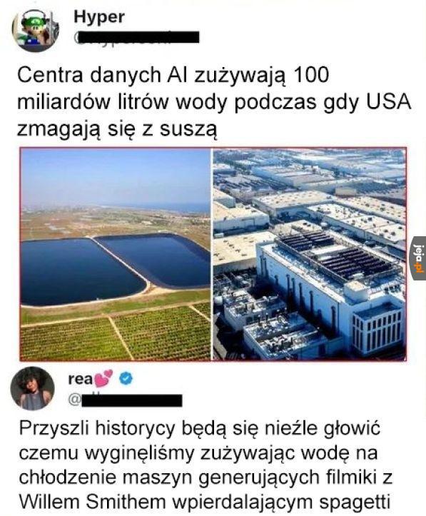 Na tym etapie zasługujemy, żeby wyginąć
