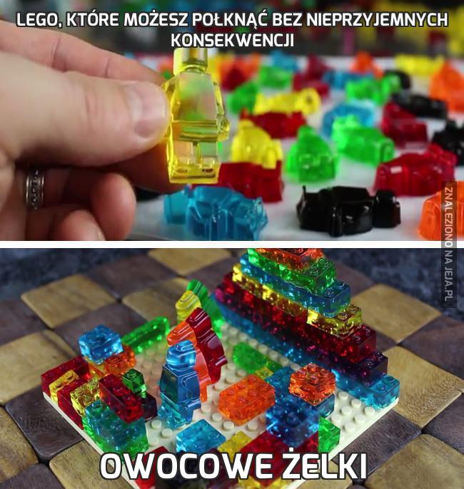 Lego, które możesz połknąć bez nieprzyjemnych konsekwencji