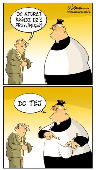Do której ksiądz dziś przyjmuje?