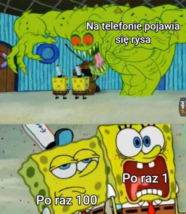 Mój kolega tak miał