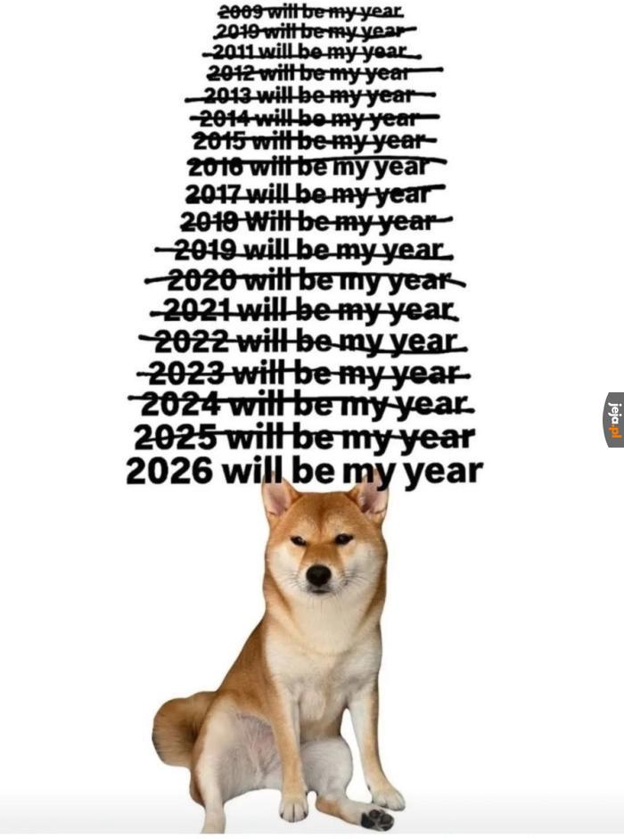 To będzie mój rok