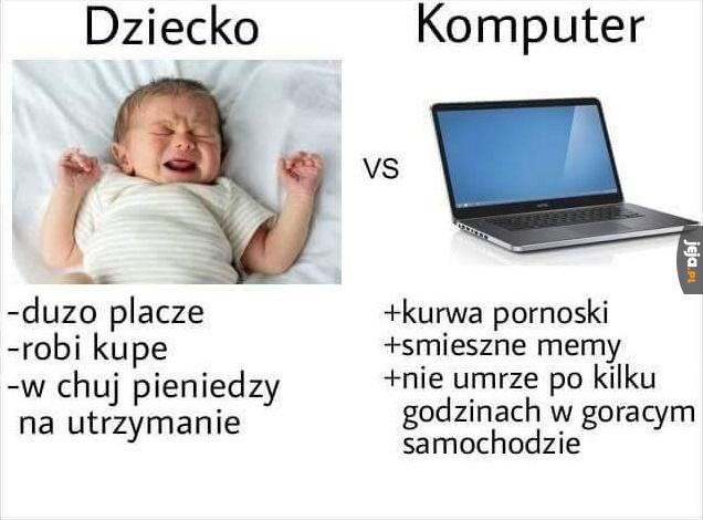 Dziecko vs Komputer