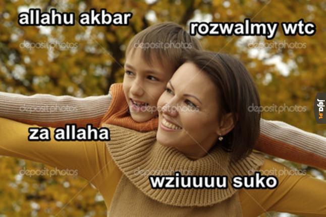 Zabawa z mamą