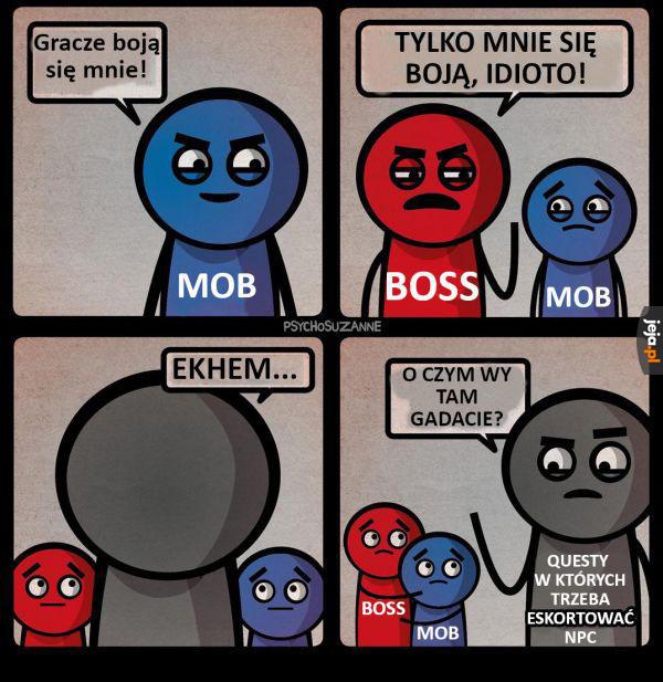 Czego obawia się gracz