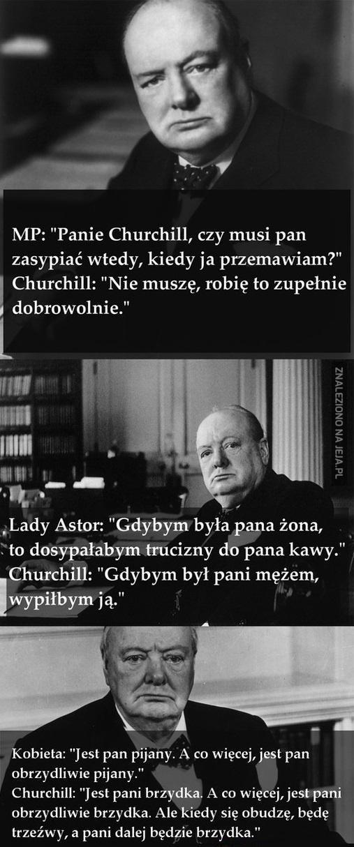 Churchill wie jak się odgryźć