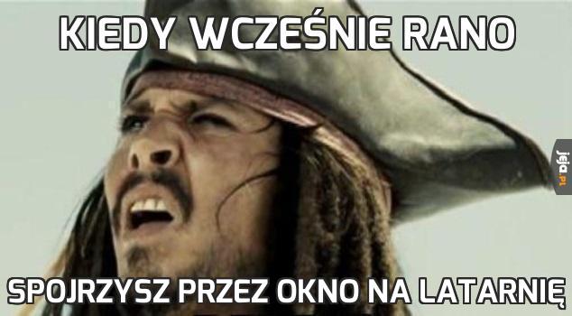 Kiedy wcześnie rano