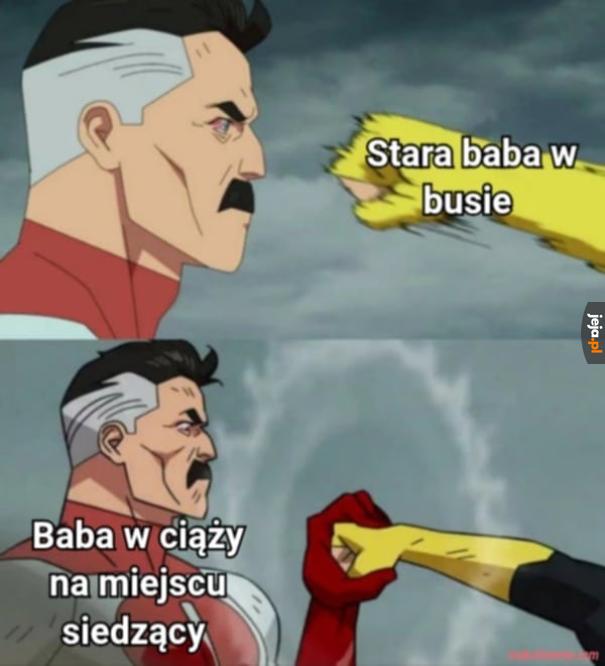 Typowa sytuacja w komunikacji miejskiej