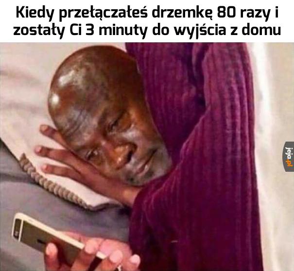 No nic, spóźnię się