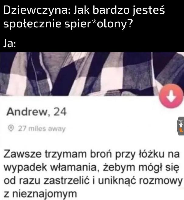 Powinien skorzystać z psychologa