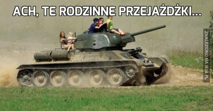 Ach, te rodzinne przejażdżki...