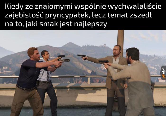 Orzechowe i kokosowe najlepsze, czekoladowe też spoko
