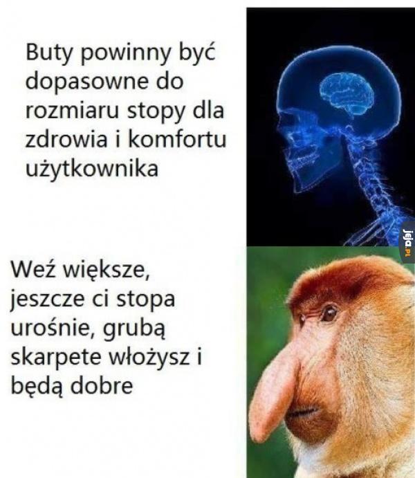 Jak dobierać buty