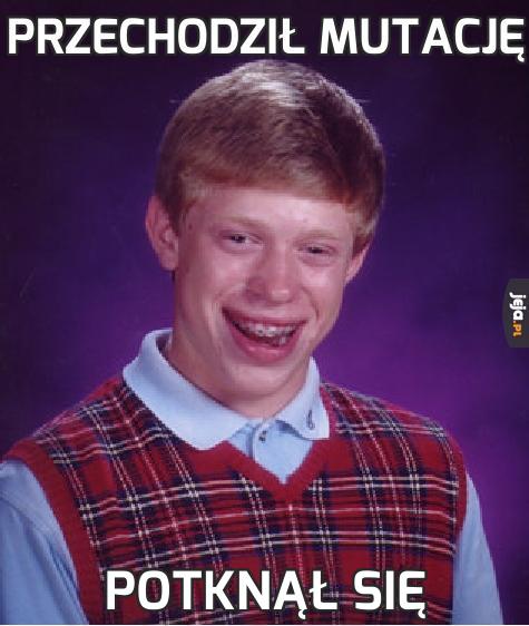 Przechodził mutację
