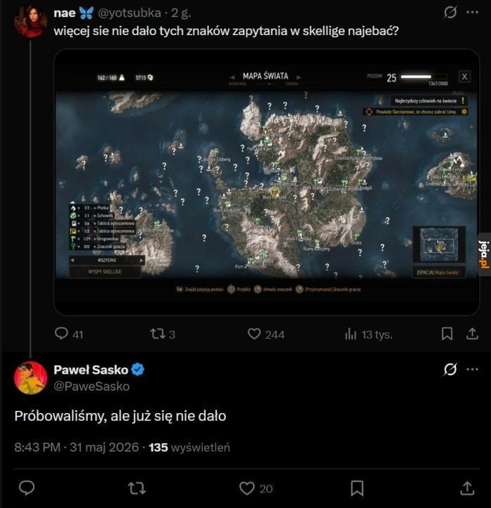 Fajnie że odpowiedzieli