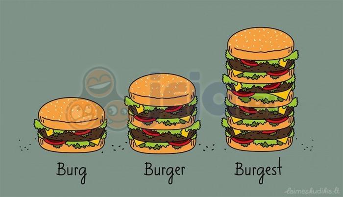 Stopniowanie burgerów