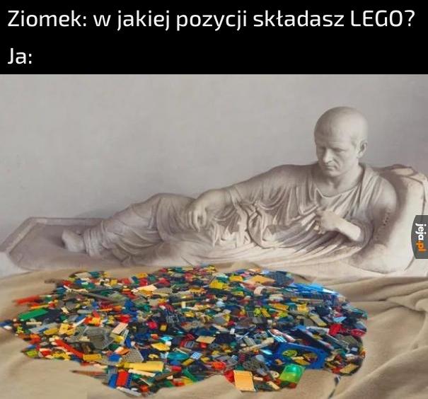 Do LEGO podchodzę po rzymsku