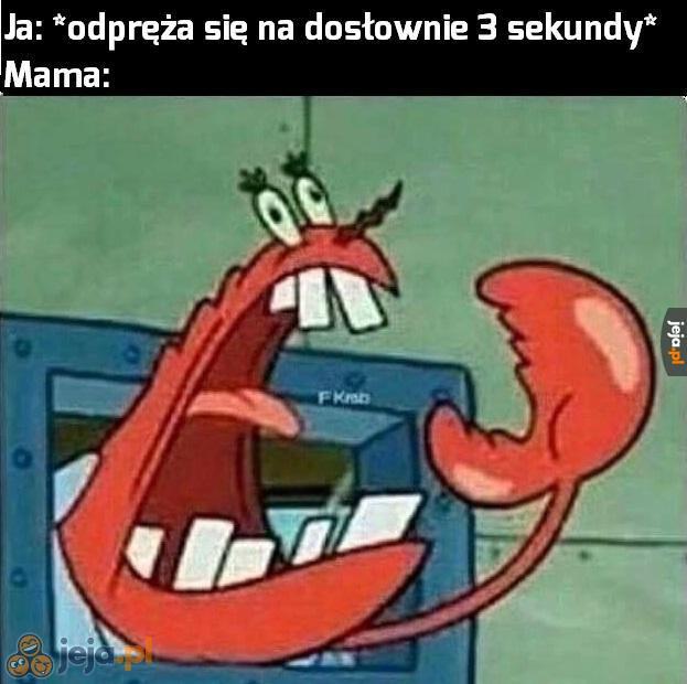 Moje zmęczone cztery litery zaznają odpoczynku tylko wiecznego