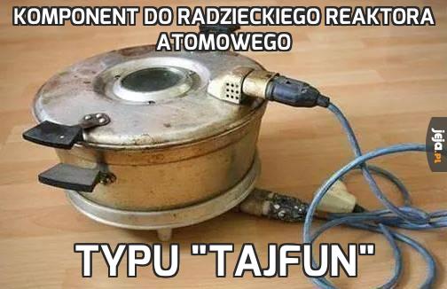 Komponent do radzieckiego reaktora atomowego
