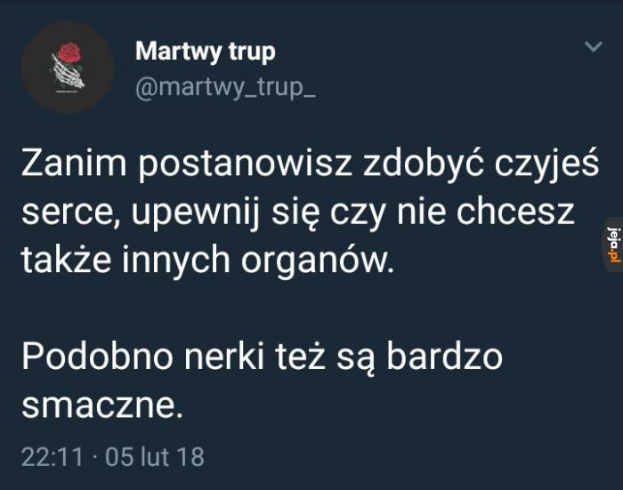 Wątroby i tak są najsmaczniejsze