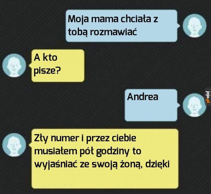 Mała pomyłka
