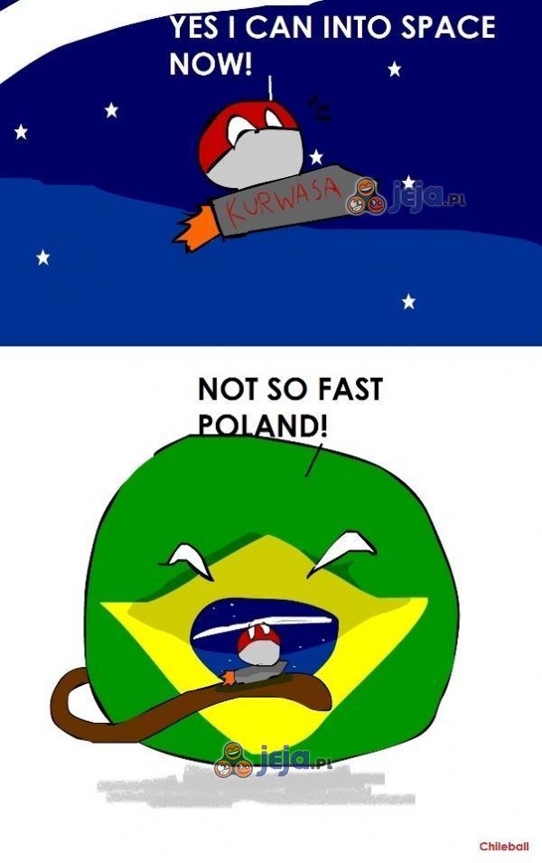 Poland can't into space yet