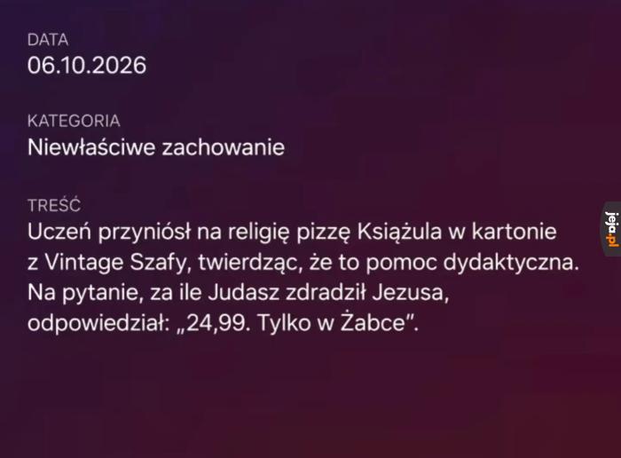 A to niegrzeczny berbeć