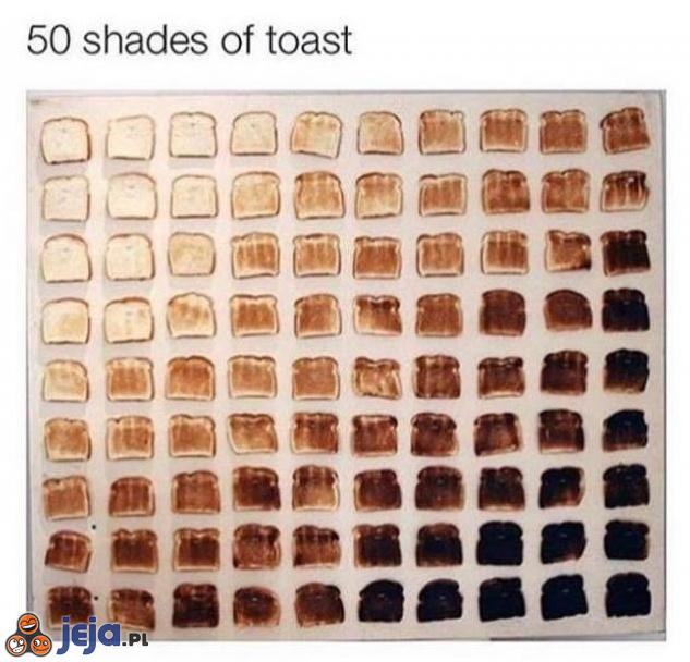 50 twarzy tosta