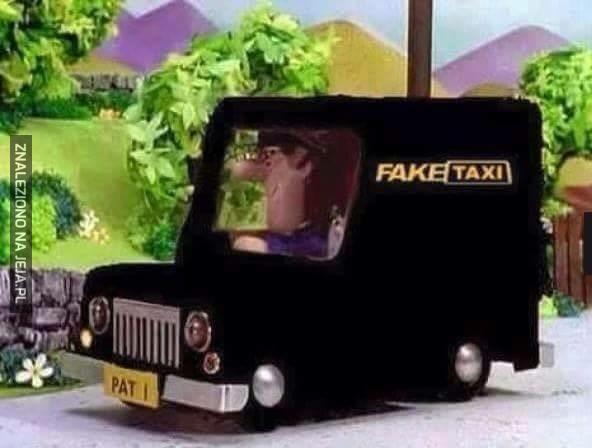 Po godzinach Pat dorabiał jako taksówkarz