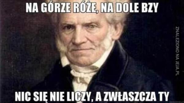 Na górze róże, na dole bzy