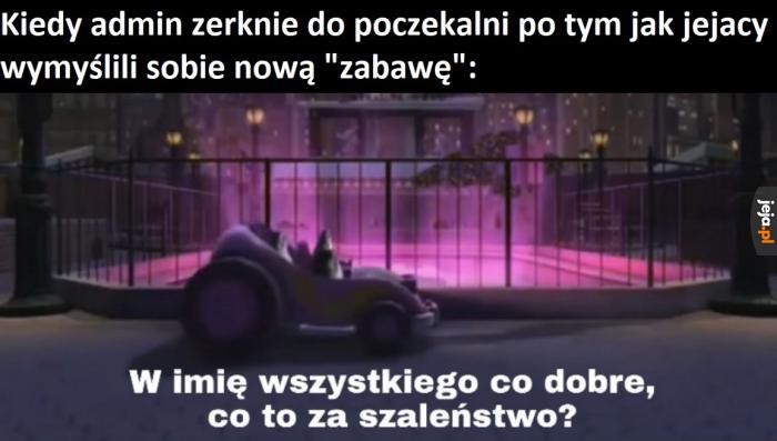 Spam kubkami, kominami, nocna zmiana. Pominąłem coś?