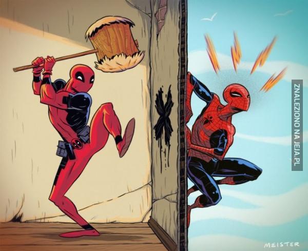 Deadpool kontra Spider-man