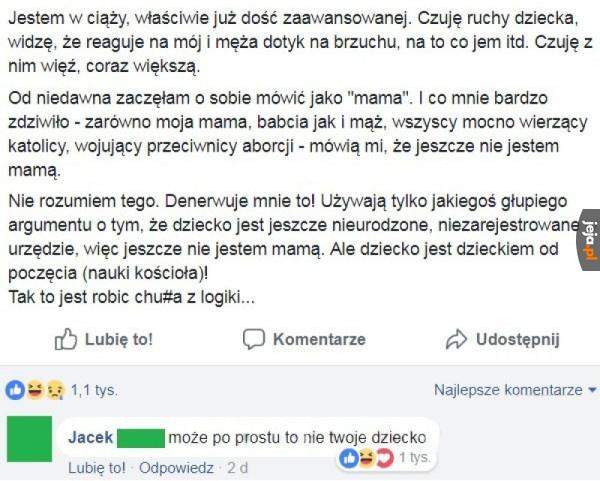 O tym nie pomyślała