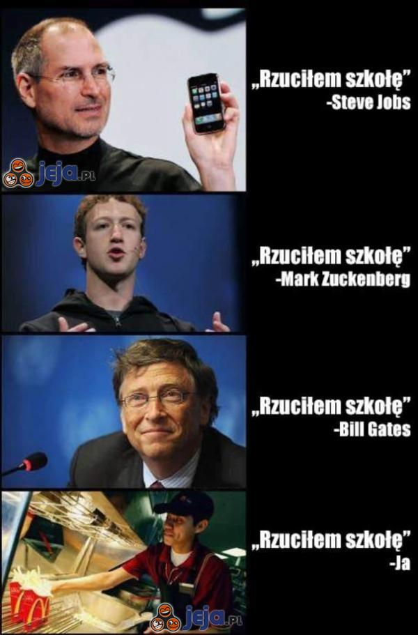 Rzucanie szkoły