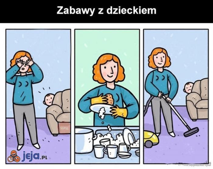 Pobawmy się w "nie przeszkadzaj mamie"