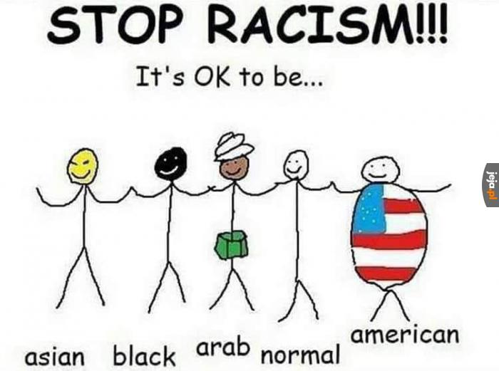 Co tu jest niby rasistowskiego?