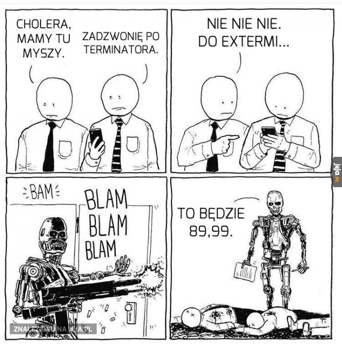 To robota dla Terminatora!