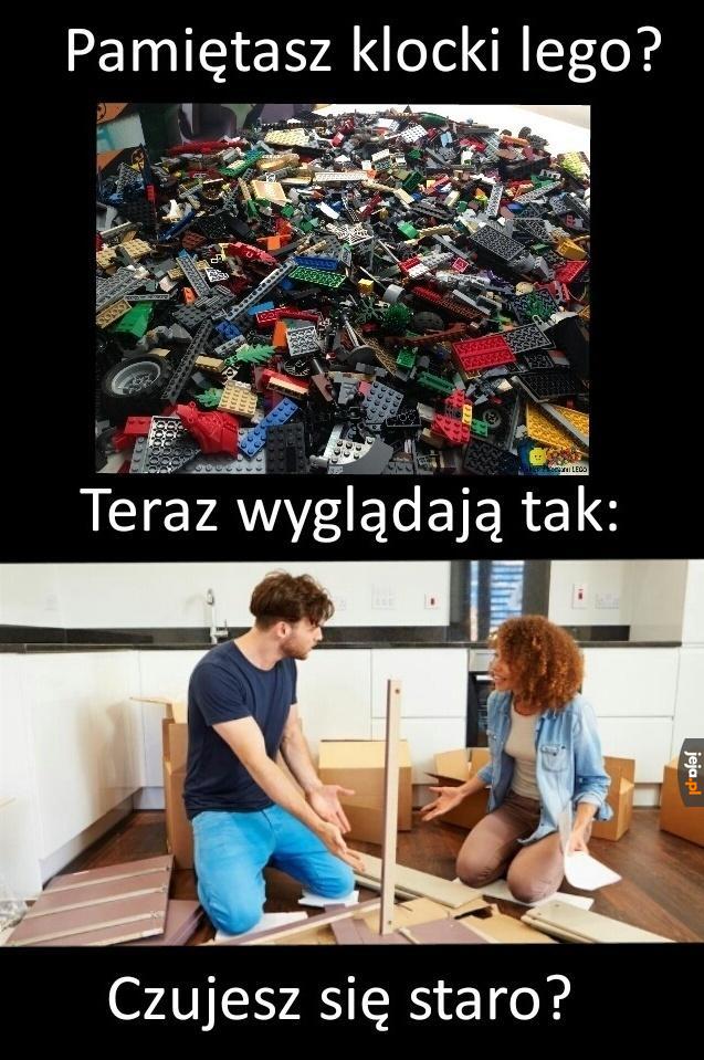 Ewolucja klocków LEGO