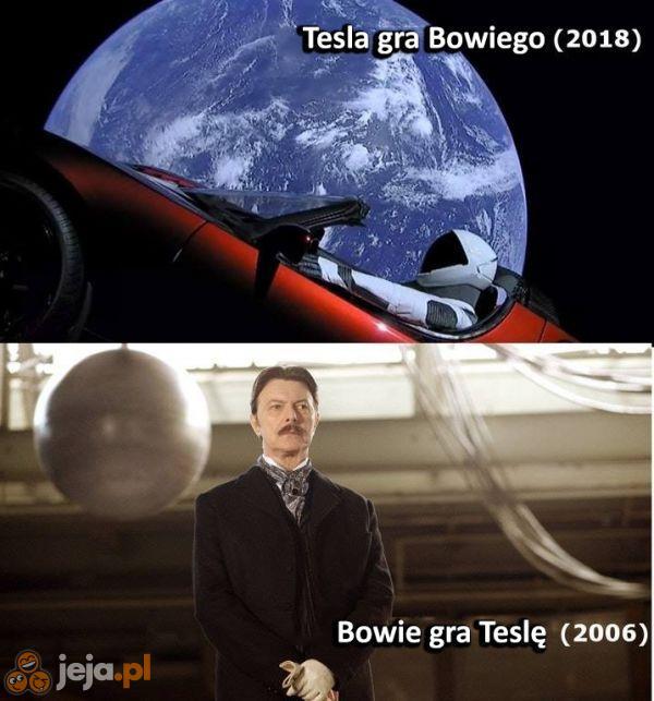 Tesla i Bowie