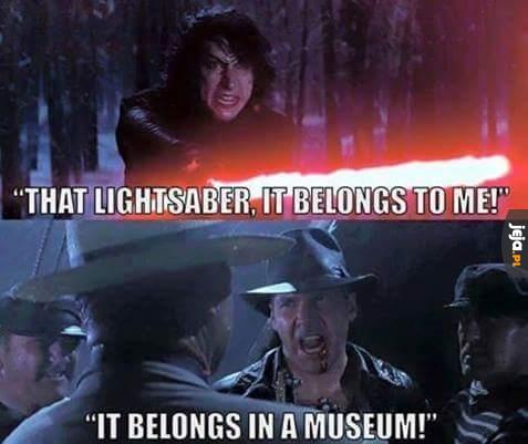 Jego miejsce jest w muzeum!