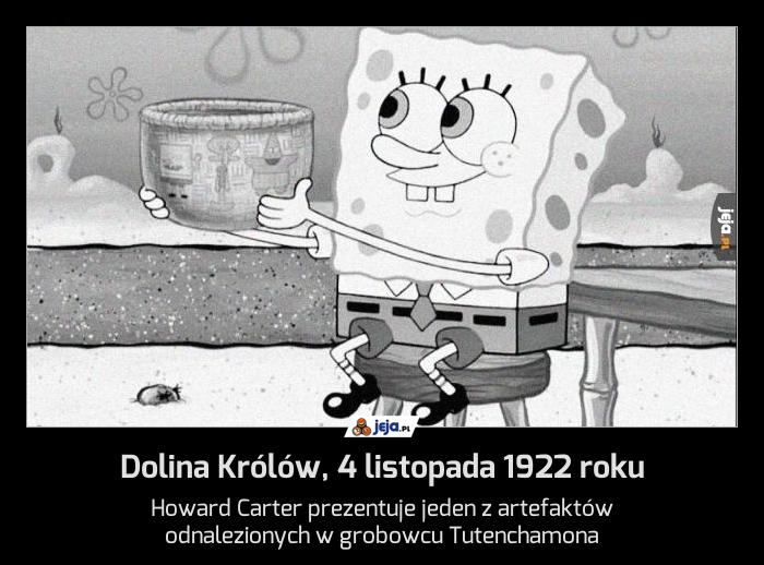 Dolina Królów, 4 listopada 1922 roku