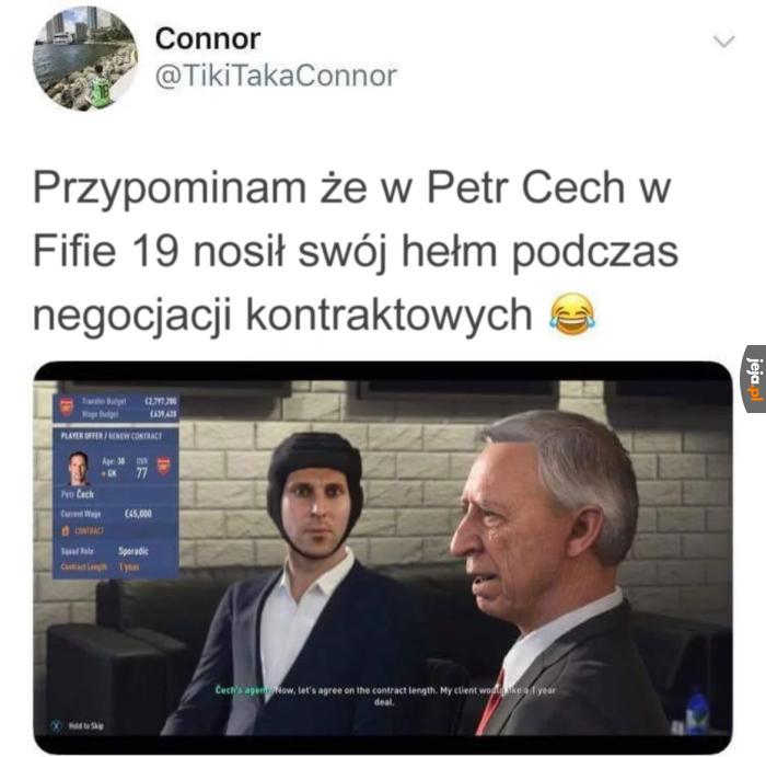 Wielki bramkarz, niepoważny człowiek