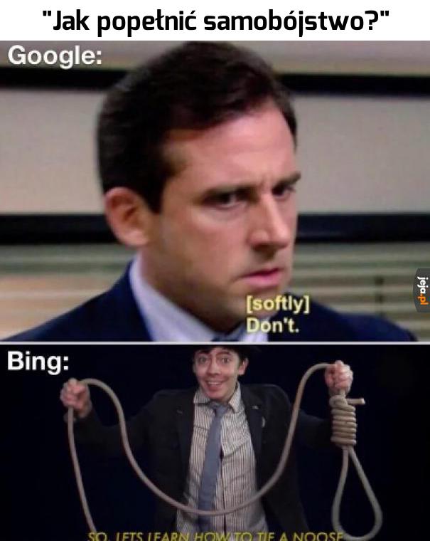 Bing zawsze pomoże
