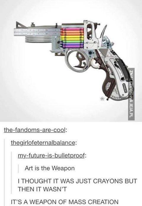 Artystyczna broń