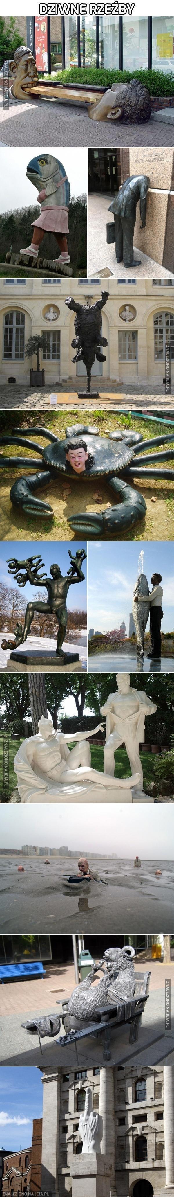 Dziwne rzeźby