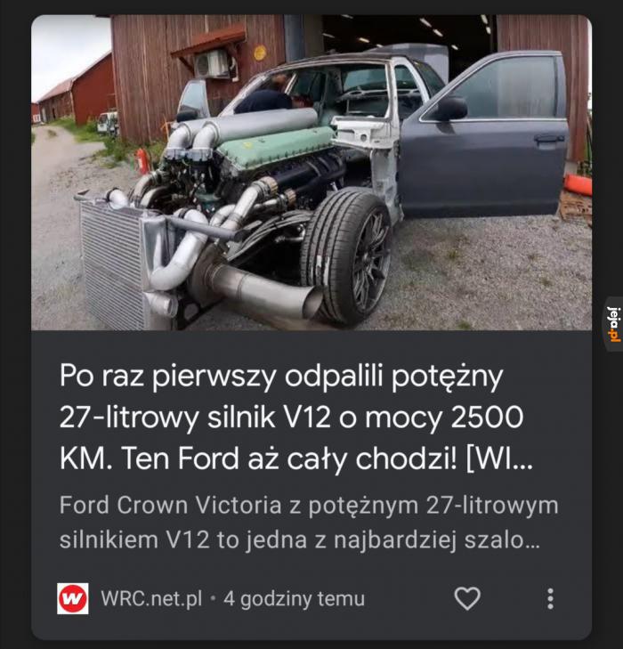 POTĘŻNY 27-litrowy silnik V12