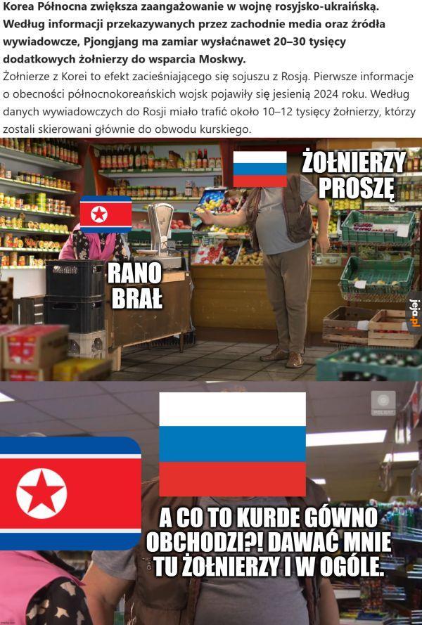 Więcej mięsa armatniego!